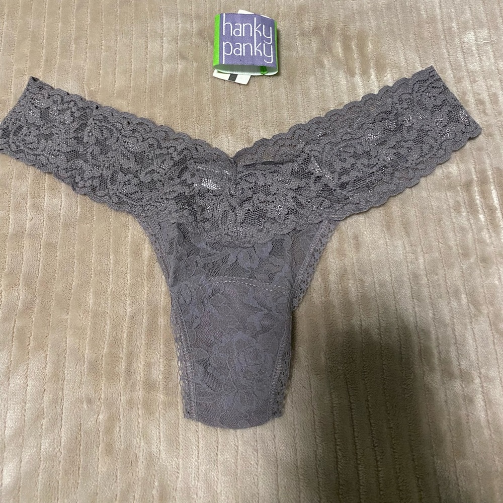 Hanky Panky, low rise, lace, thong.